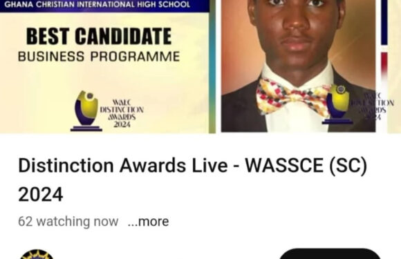 Tema Parents’ alumnus and former school prefect of the 2021 class, Uriel Yeboah Afreh wins the Best Business Student Award for the 2024 WASSCE